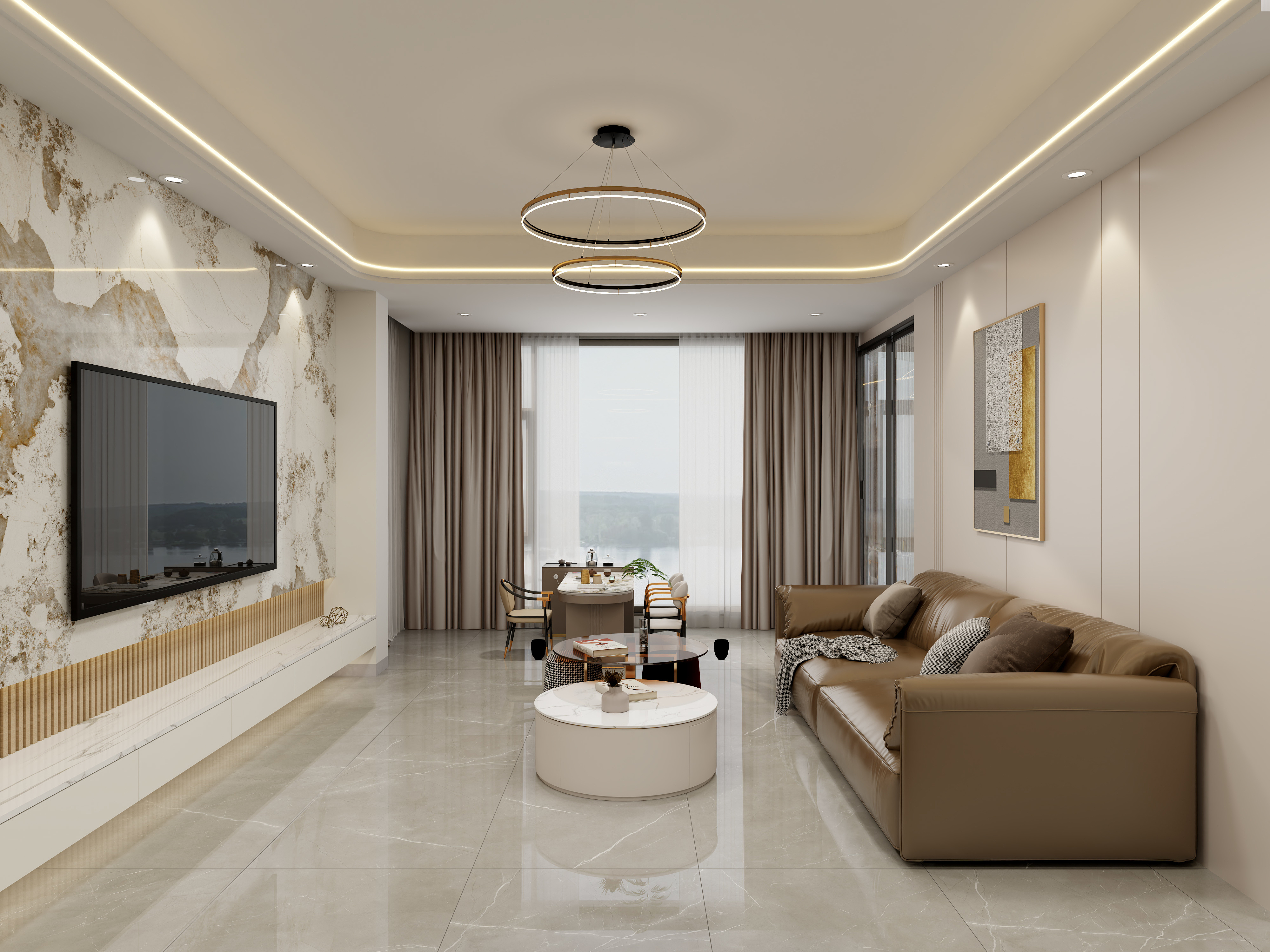 LS设计-刘闪-小区房106㎡3室-装修设计方案