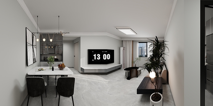 白小白rrJL-春风雅筑模型-装修设计方案