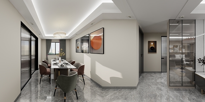 宿州美澜空间装饰工程有限公司-汴河南小区1-装修设计方案