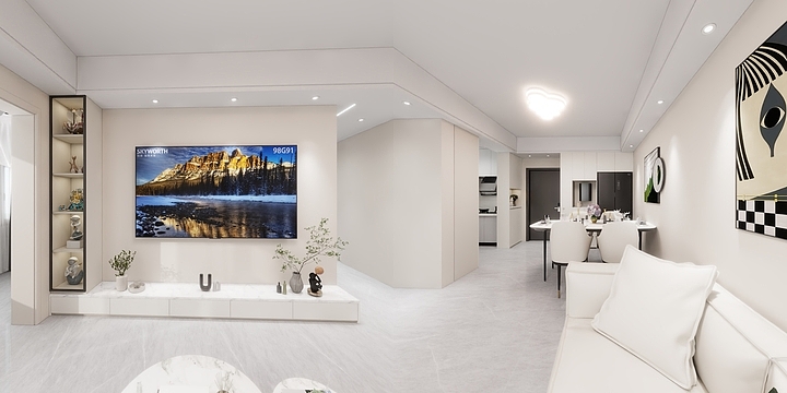 濠轩装饰丨-绿地城41-1-1103 谢女士 .dwg-装修设计方案