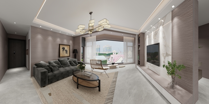 旗风全屋定制-云鼎天阙9栋1802-装修设计方案