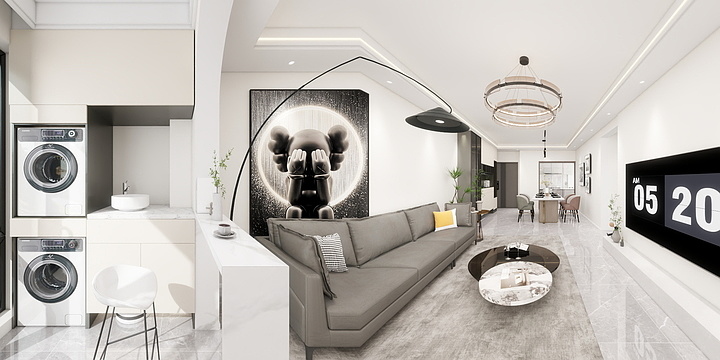 177****6243firJ-汉水华府21-2302定稿-背景墙-装修设计方案