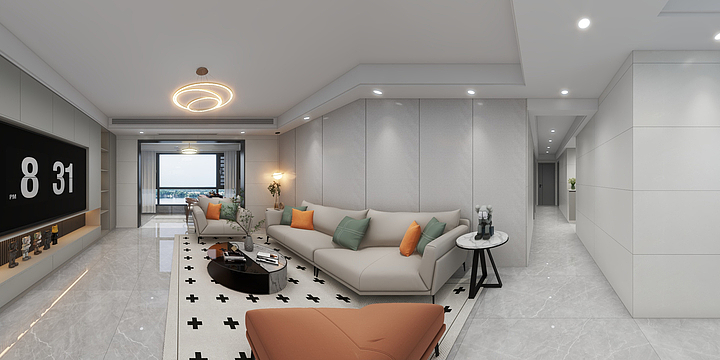 风采设计-172㎡4室-装修设计方案