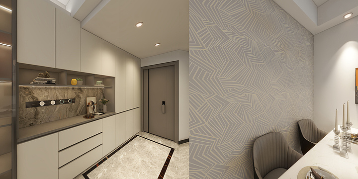 ZBOM-高端定制-泓辰-李先生万科金域蓝湾全屋定制设计-装修设计方案