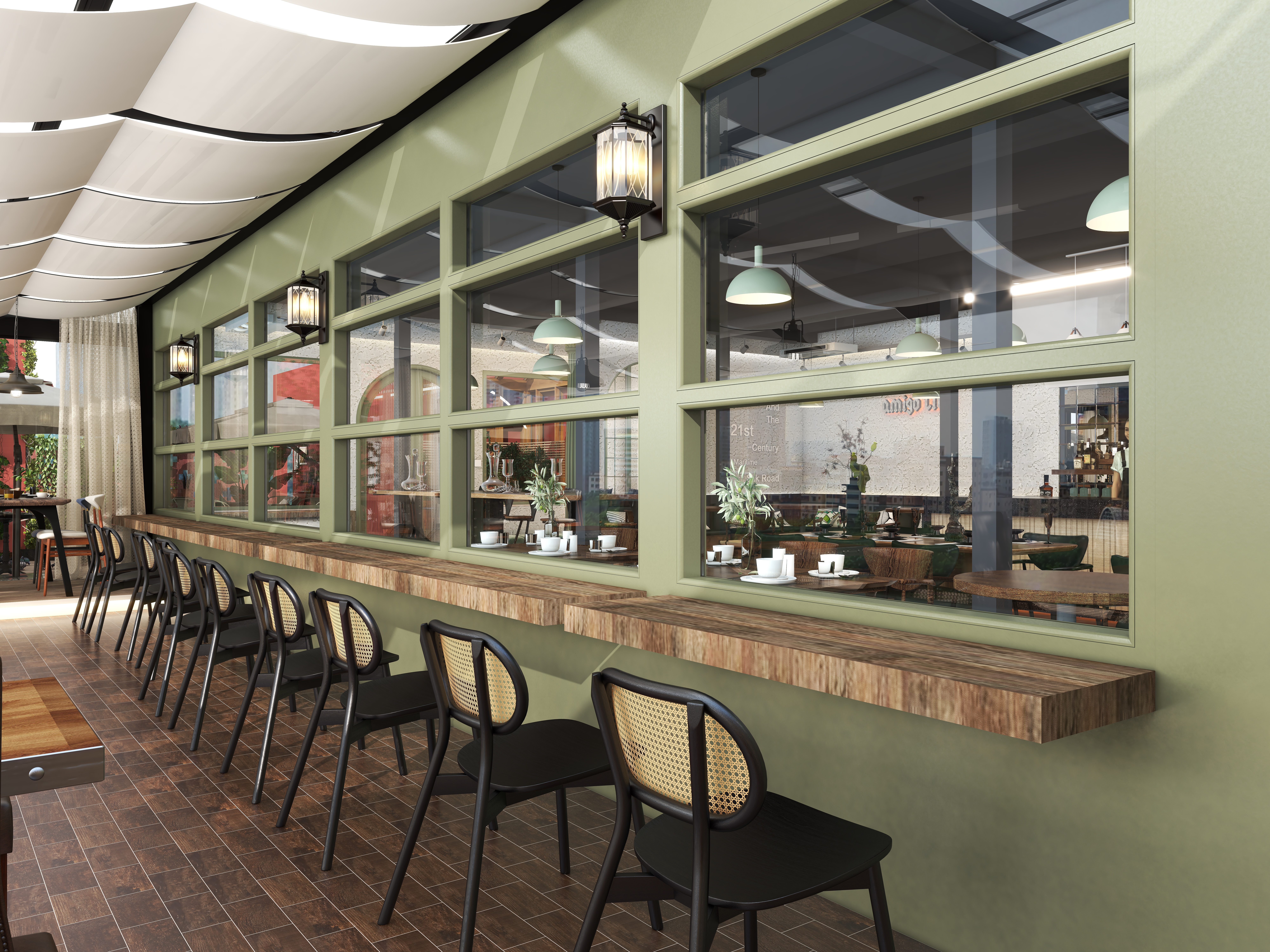 薛飞-amico美食餐饮-装修设计方案