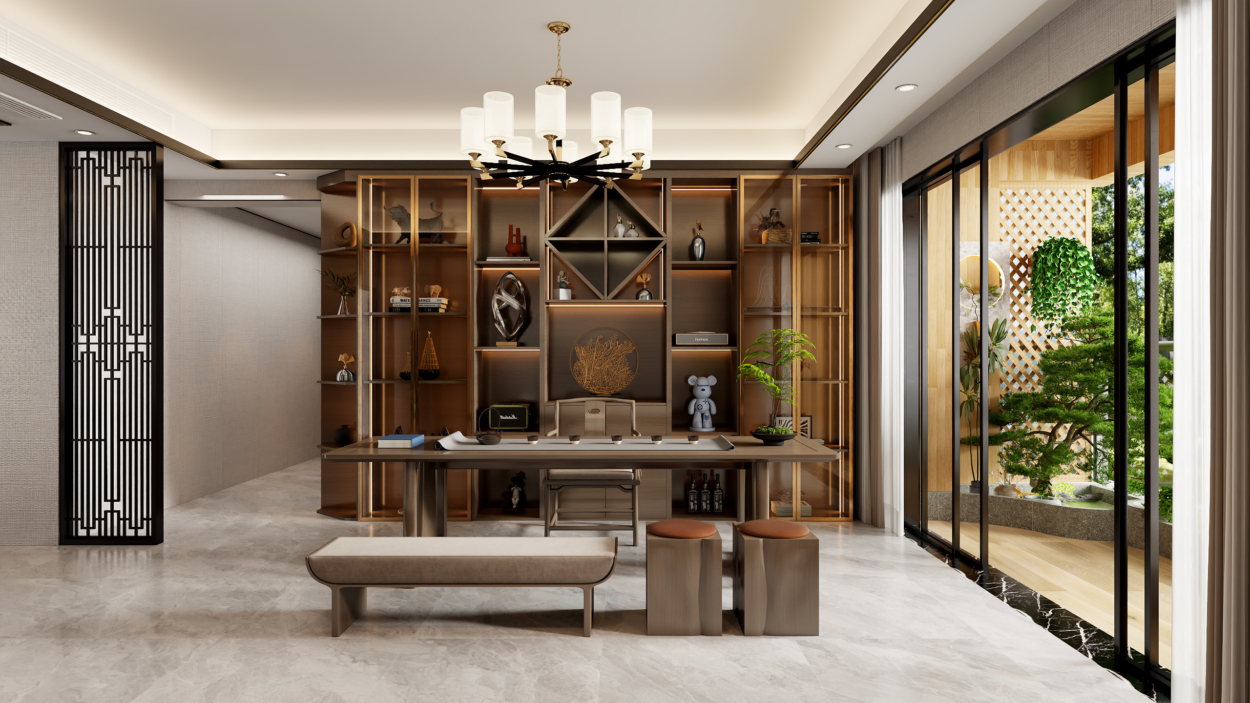 美神设计-jie-燕湖里144㎡2室-装修设计方案