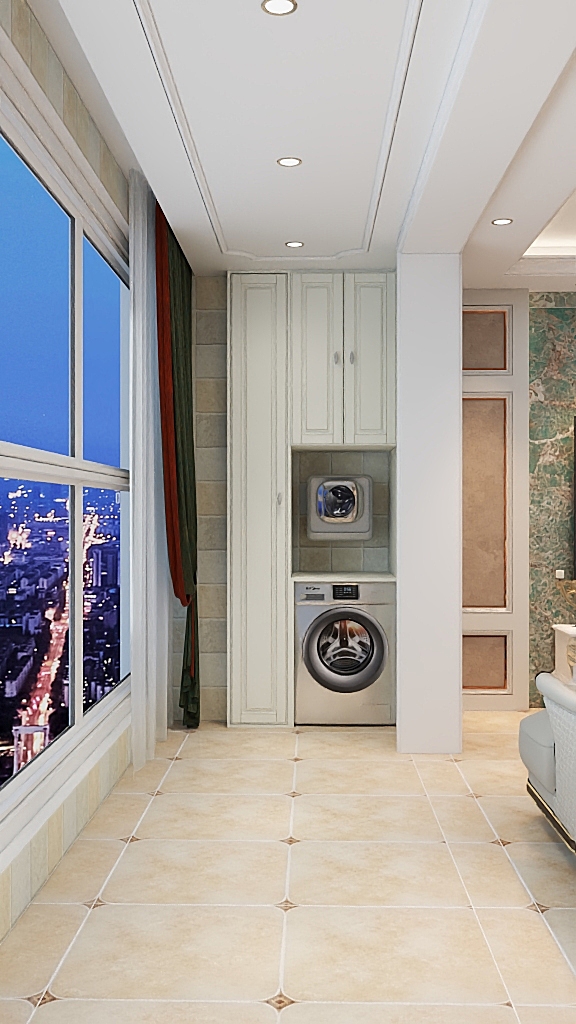 复古工作室-134㎡3室-装修设计方案