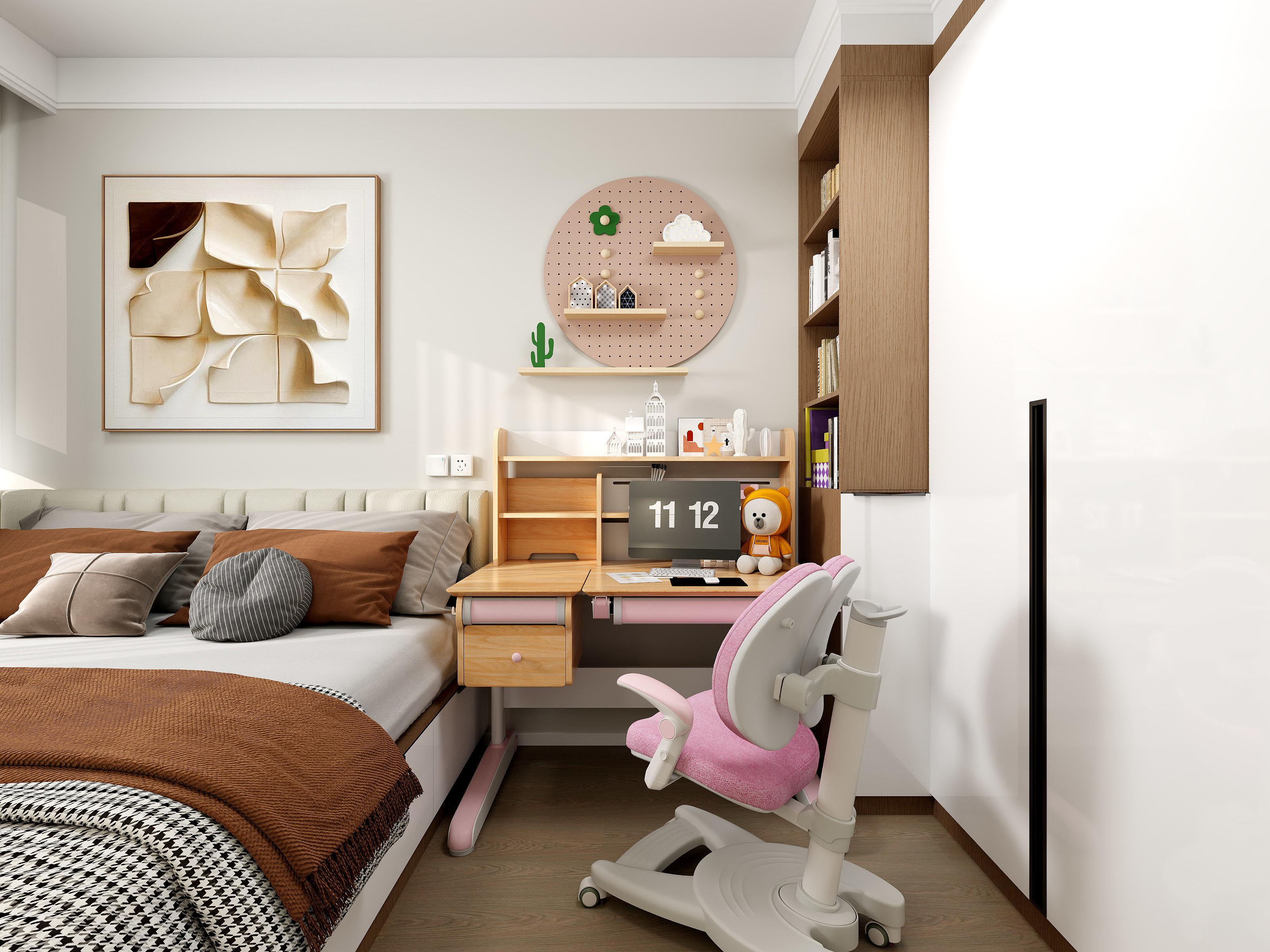 文南设计-壹品天城现代简约54㎡2室-装修设计方案