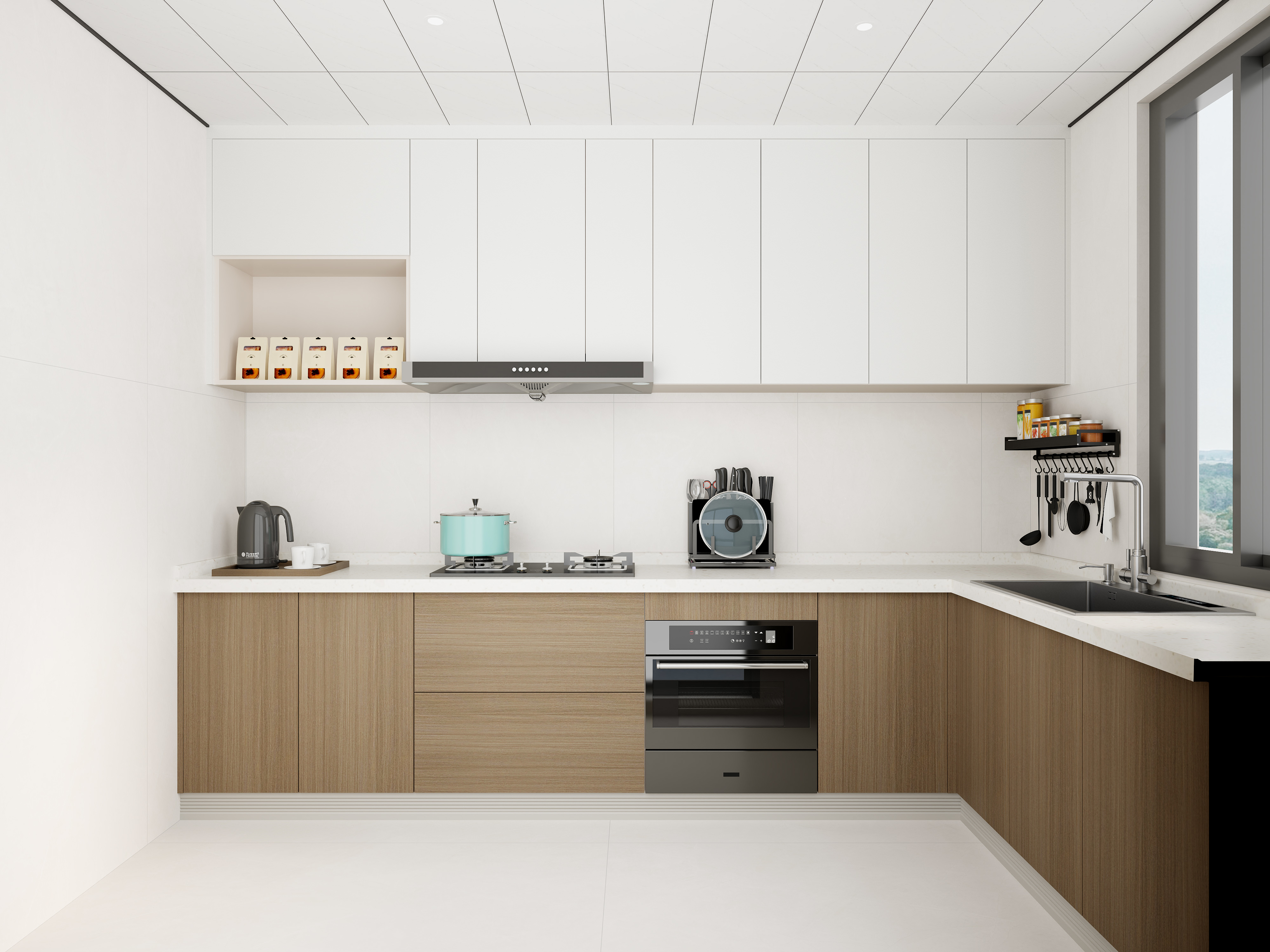 高 壹-地铁万科未来天空之城8㎡-装修设计方案