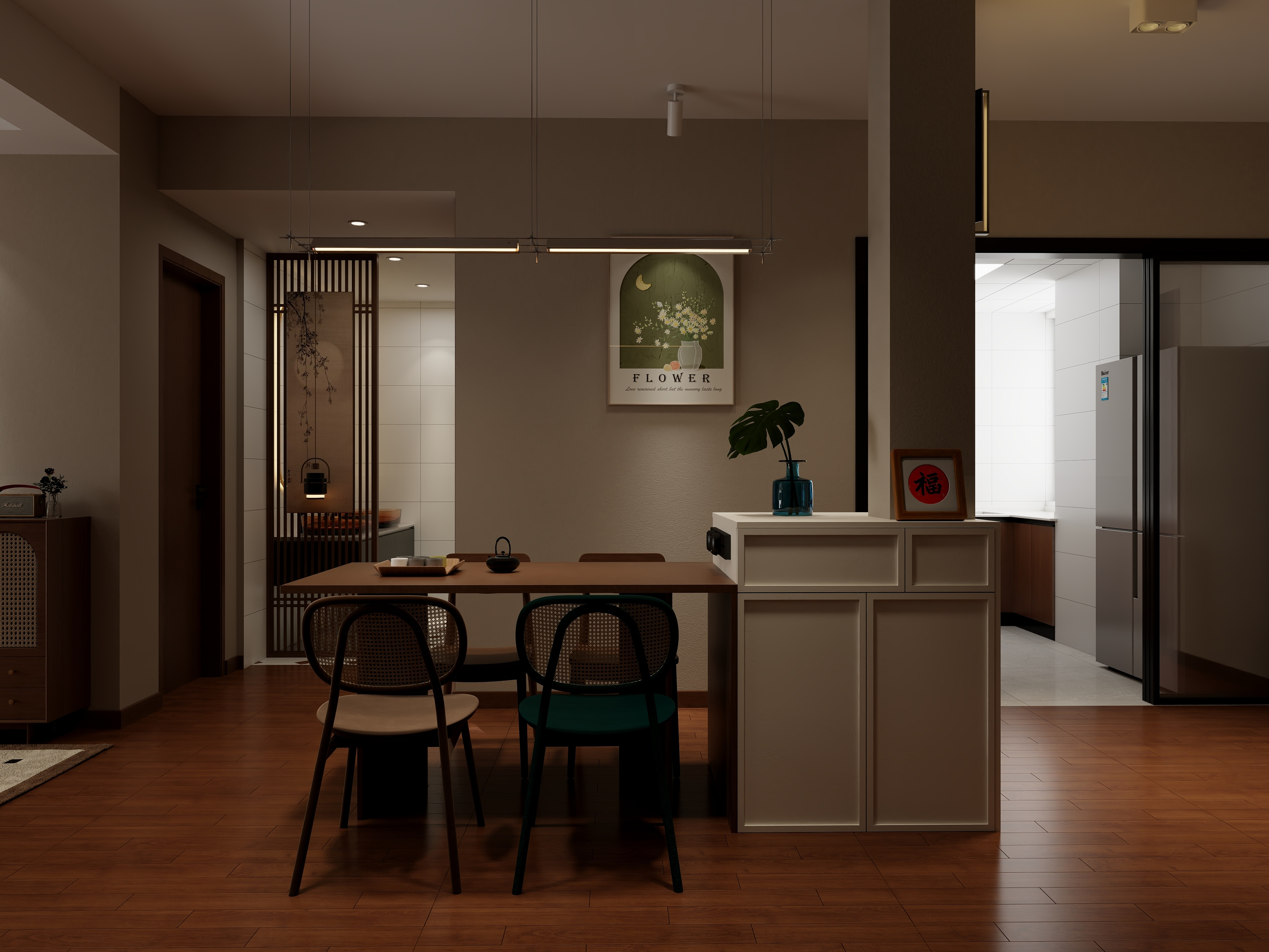 效果图JQK-佘山新苑张总 张影备0501-装修设计方案