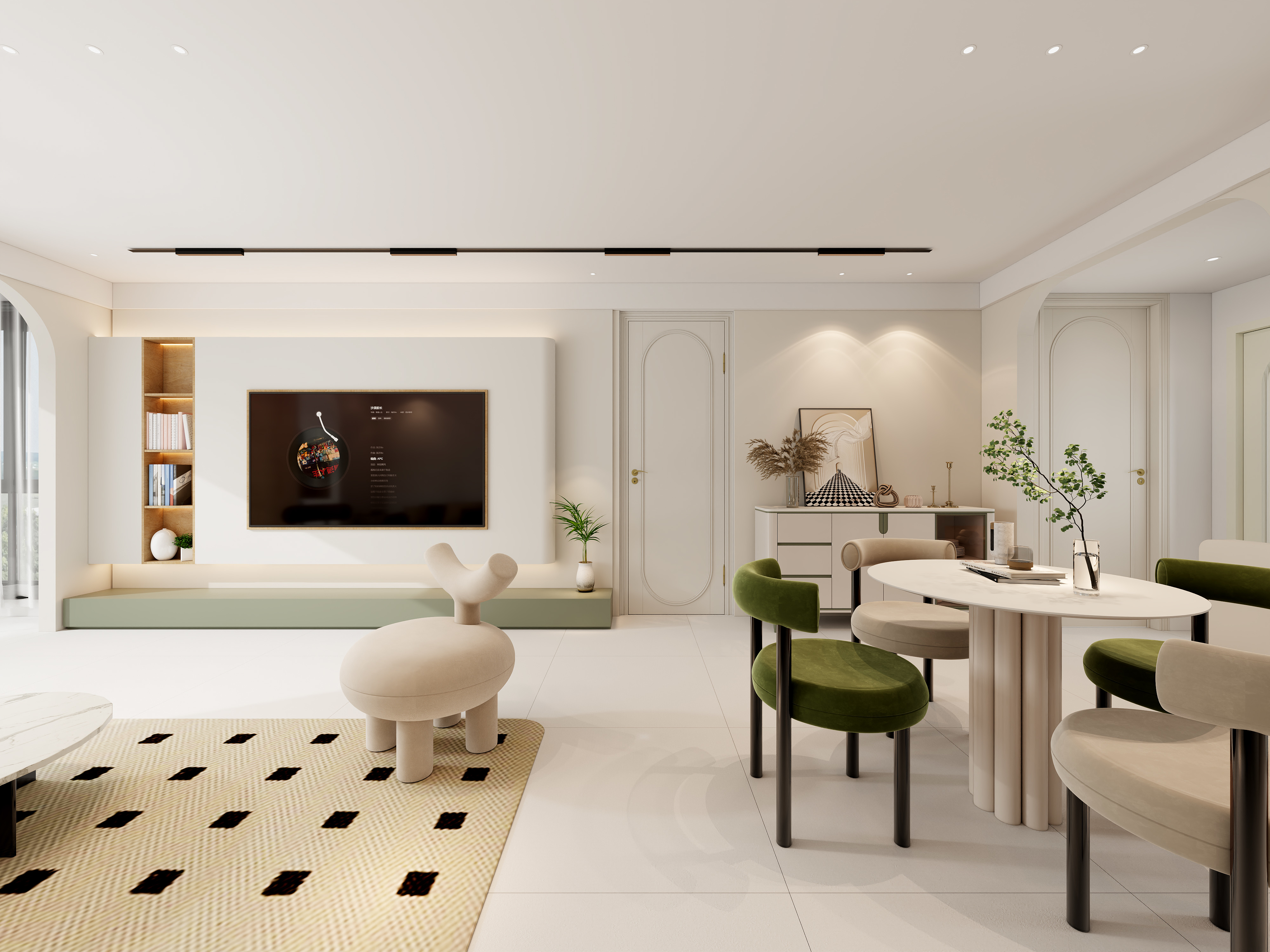 笔心设计-萃郡洋房3甲802-装修设计方案