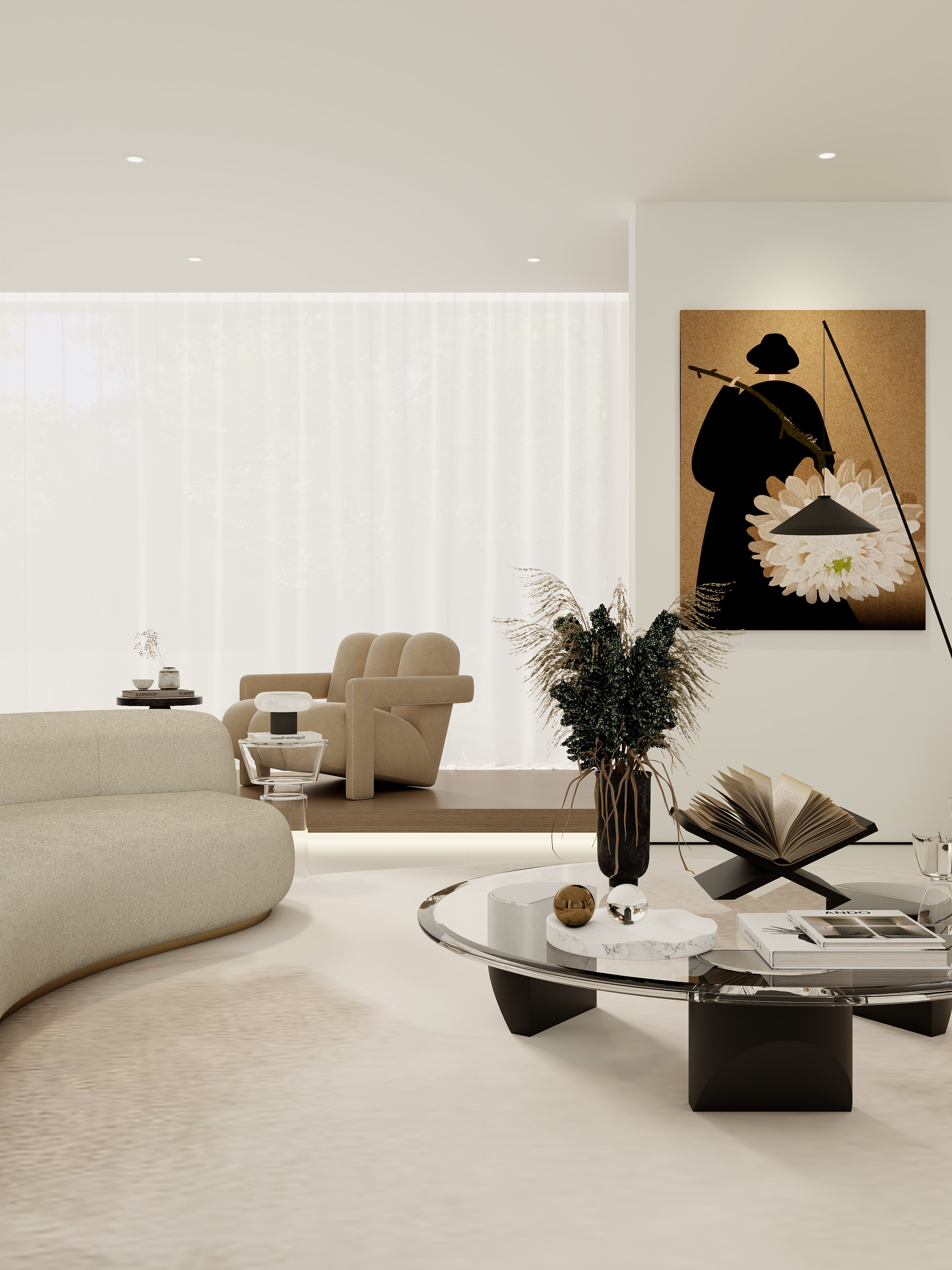 鹤川A-极简诧寂-装修设计方案