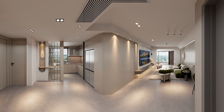 全案设计师王聪-雅居首座-东户-装修设计方案