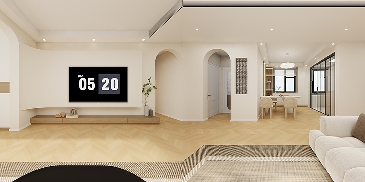 设计师李文华-滨江壹号-装修设计方案