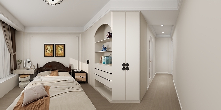 禾韵嘉禾-峰景22-2-02-法式-地板-装修设计方案