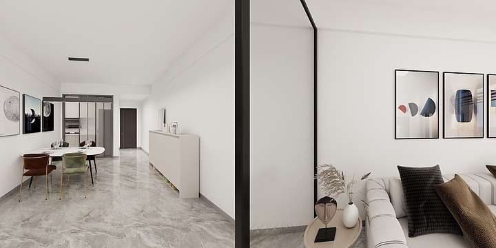 designer王cy-通哥家居装修平面图(2)-装修设计方案