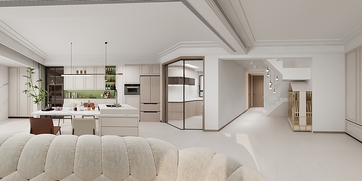 JoshuaZ-中航樾府效果图-装修设计方案