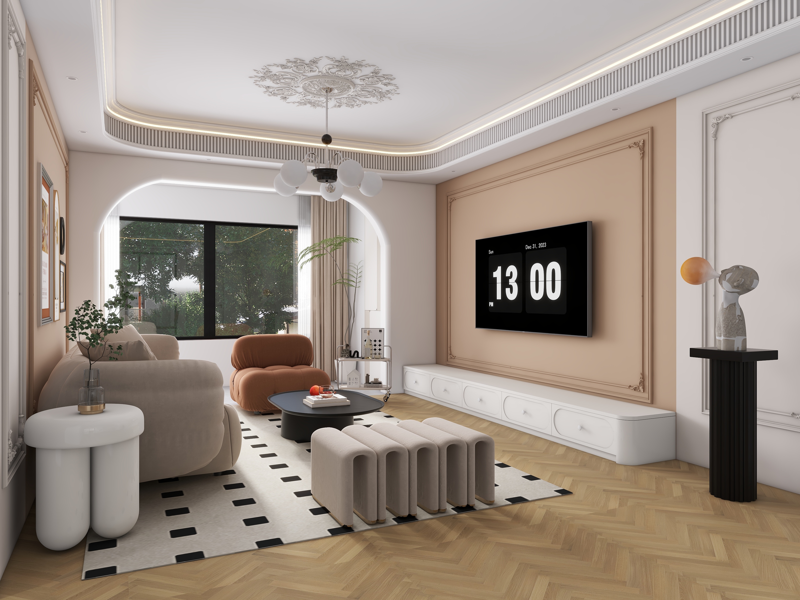 远艺装饰-莱芜蓝光悦府118㎡3室-装修设计方案