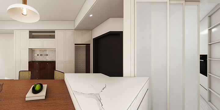 高端私人设计-保利栖月雅园4-1701-装修设计方案