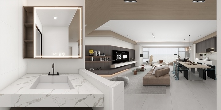 卡诺亚设计师郑山-保利时光屿湖-装修设计方案