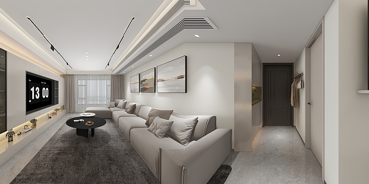 空白格设计-博府华庭-装修设计方案