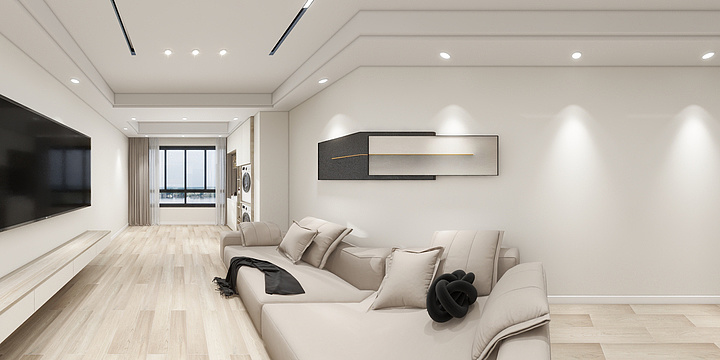 句容飞宇装饰-嘉烨御花园21-1706-装修设计方案