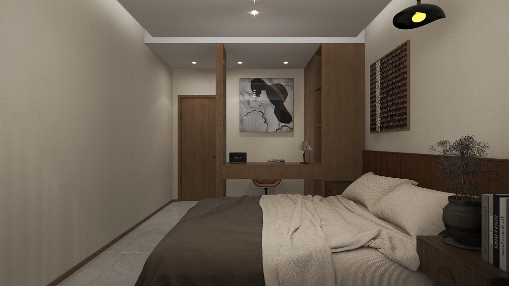 海德公园81㎡3室-装修设计方案