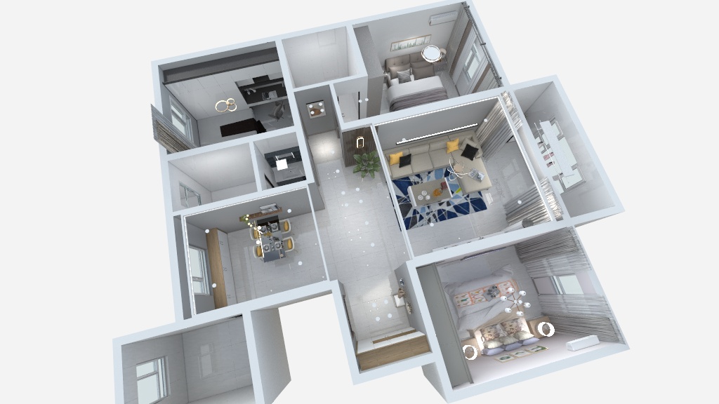 134****0528HXCL-兴隆宫小区-装修设计方案