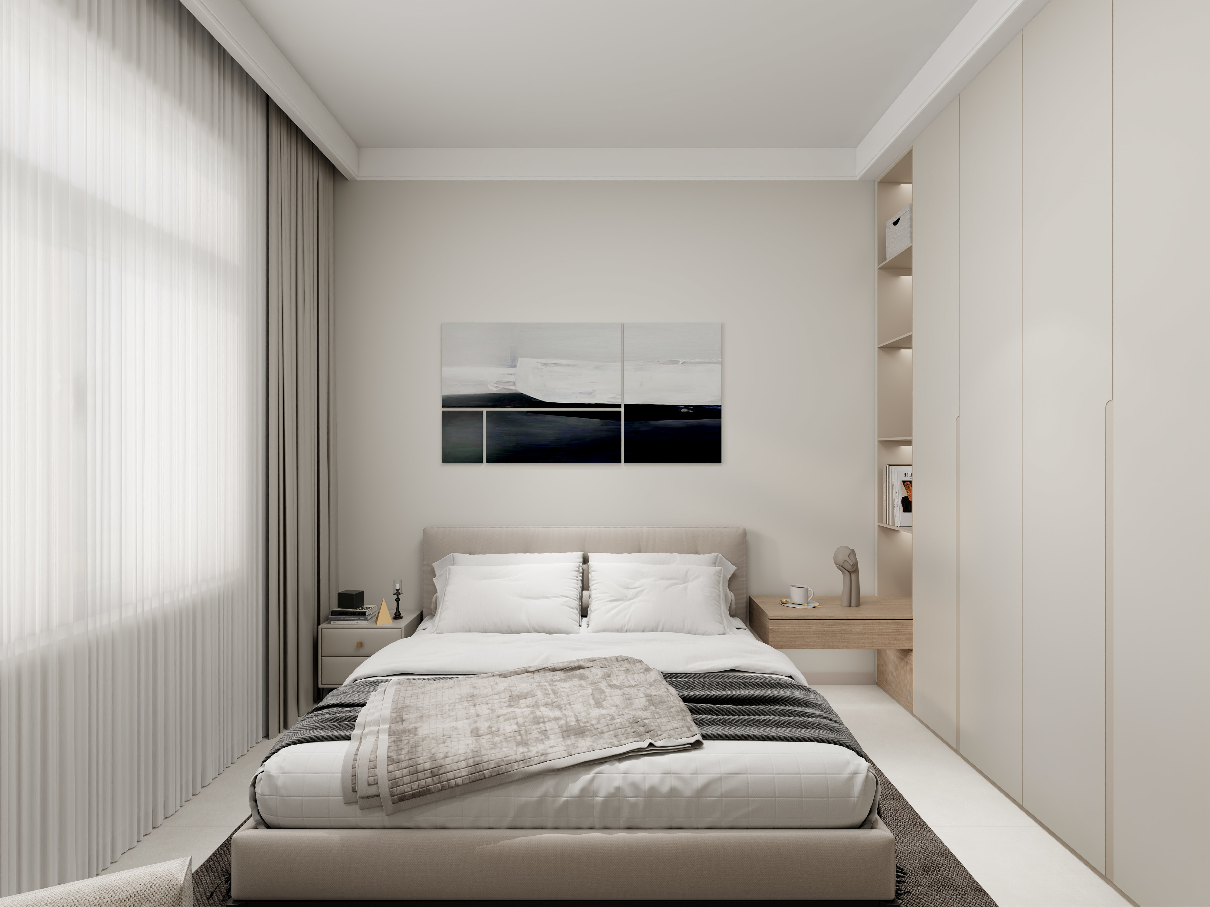 艺雅丽-345平复式自建房装修效果图