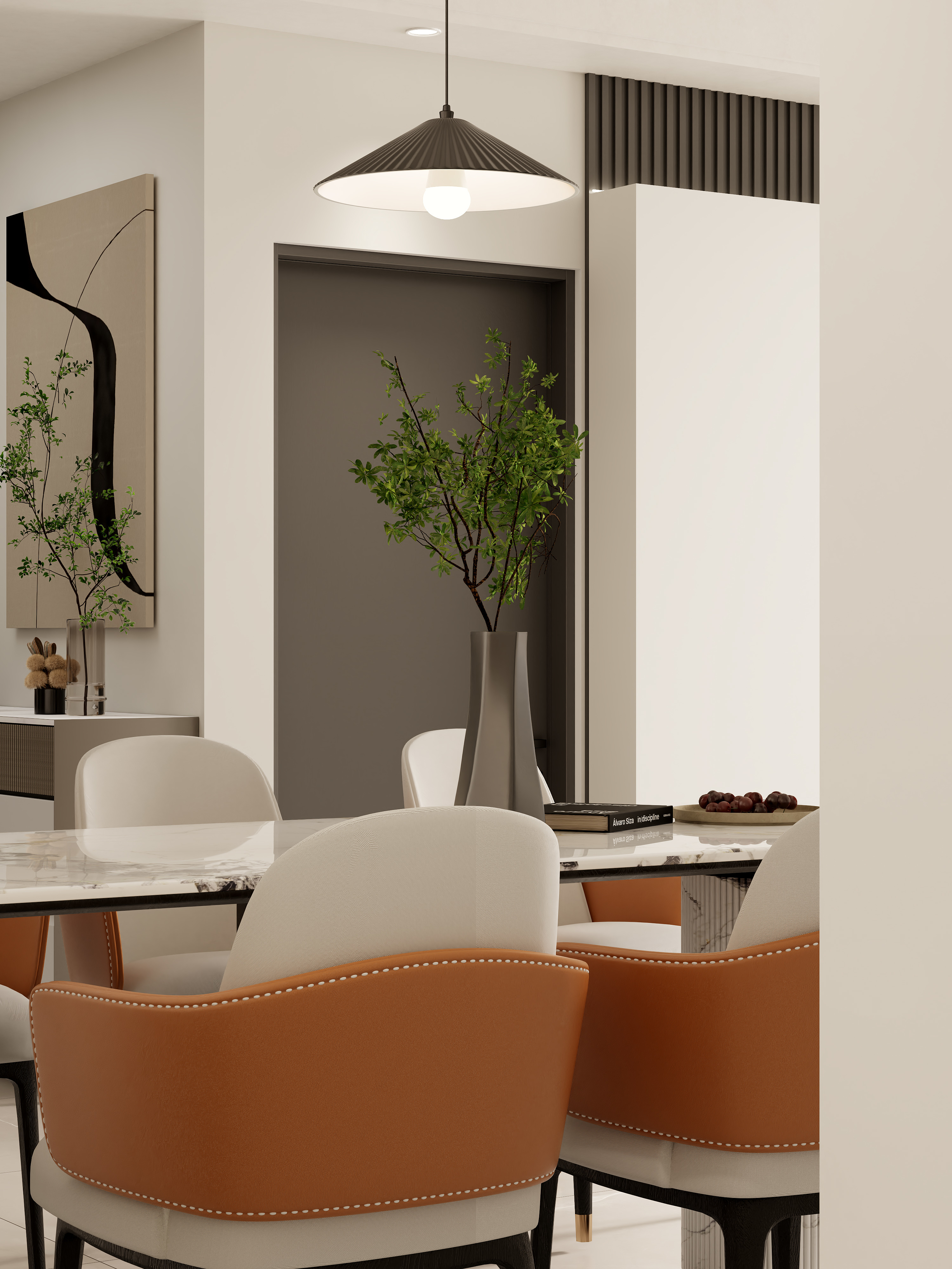 壹诺设计工作室-115㎡3室-现代简约装修效果图