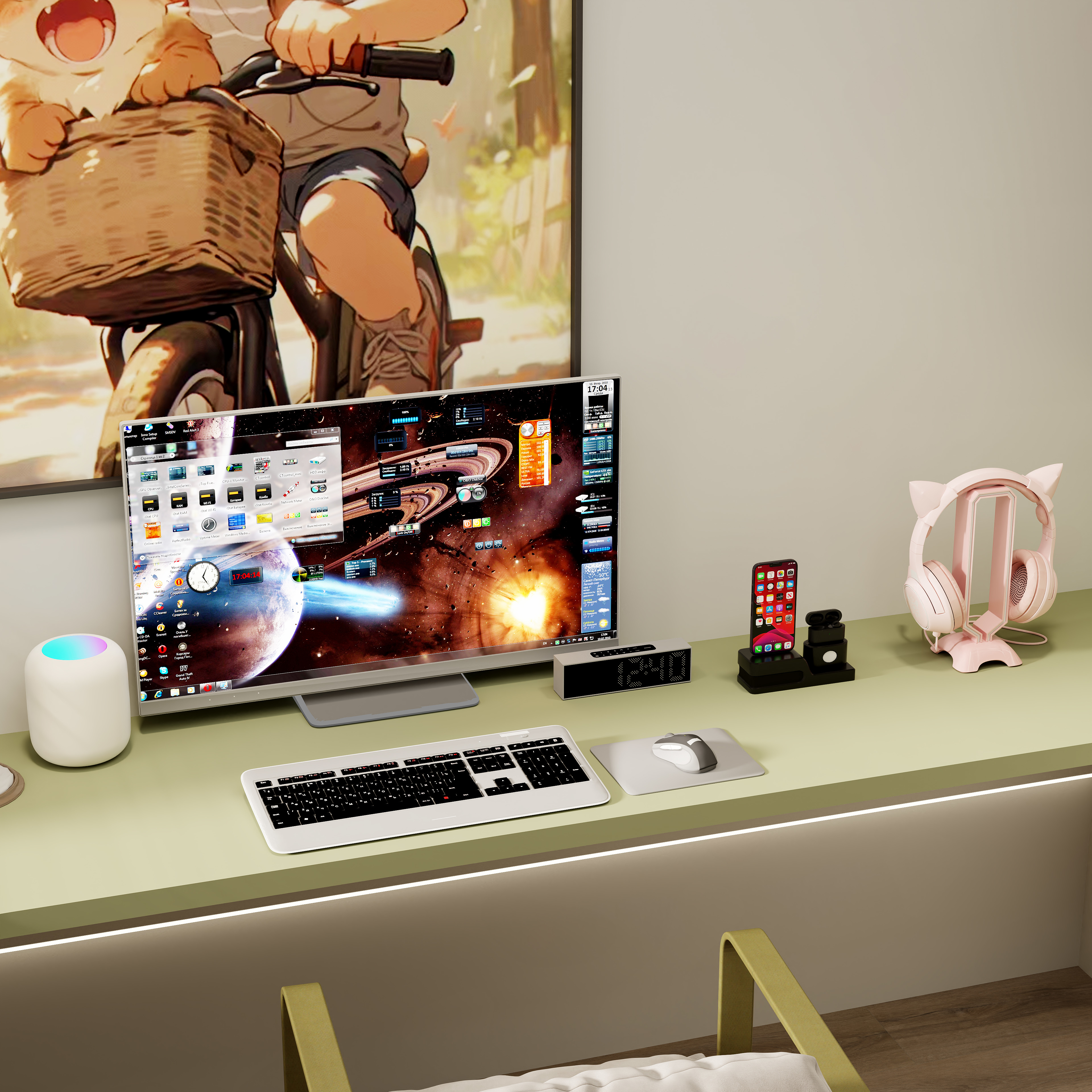 壹诺设计工作室-114㎡3室-现代简约 装修效果图