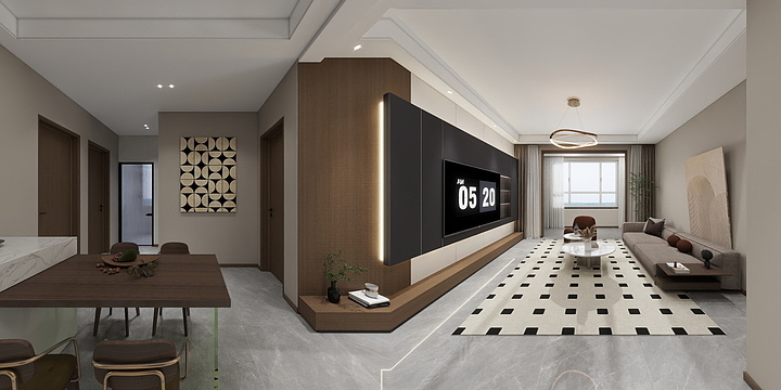 设计师李文华-公园城21-1-901袁老师152-装修设计方案