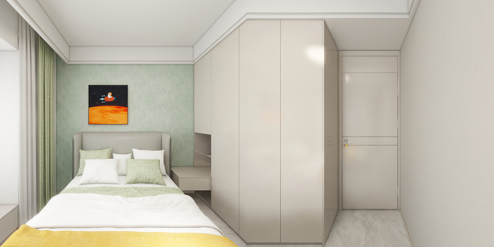 全案空间设计中心-书香名邸6-1503-马先生-装修设计方案