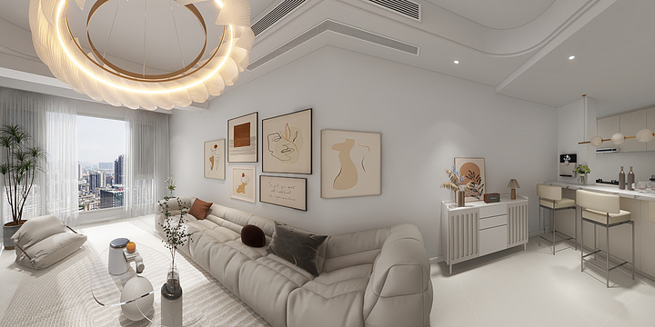 设计师潘强-东江国际85-3-3-2906-副本-装修设计方案