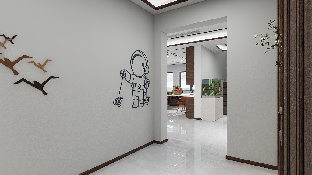 电脑猫-别墅装修效果图