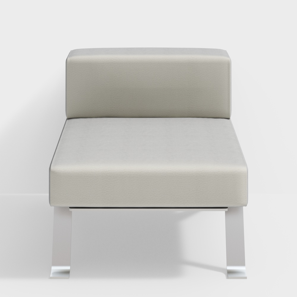 Cassina ombra White back sofa 3D模型