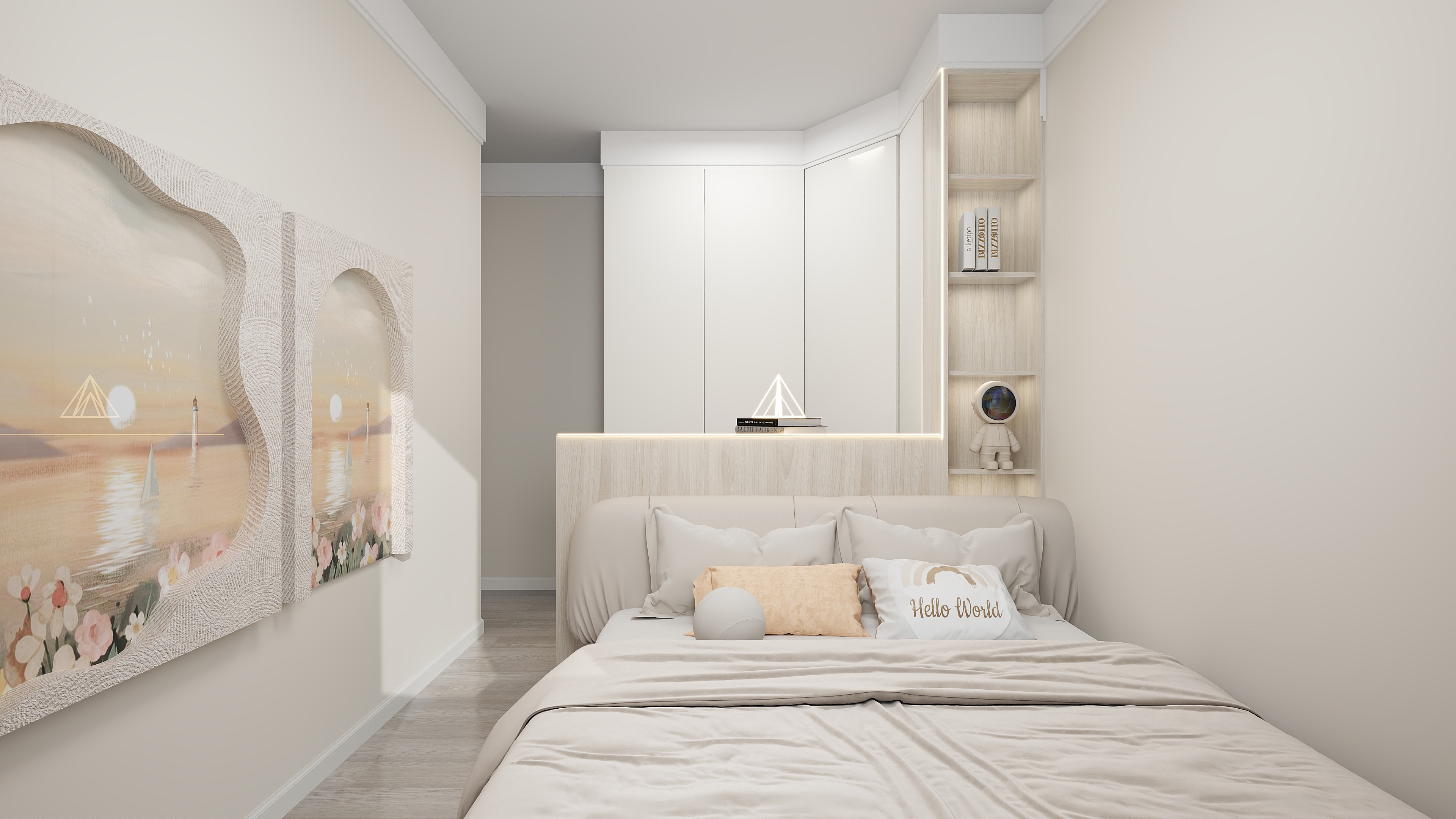 胡莹莹.-68㎡2室装修效果图