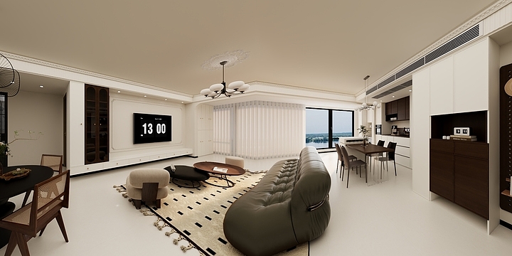 光森设计-江山樾13-701-装修设计方案