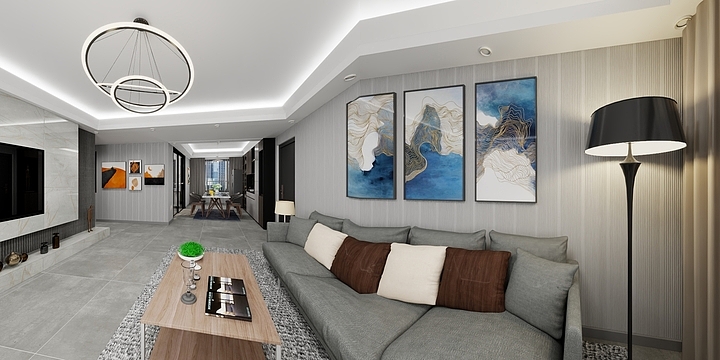 宿州美澜空间装饰工程有限公司-汴河南小区4-装修设计方案