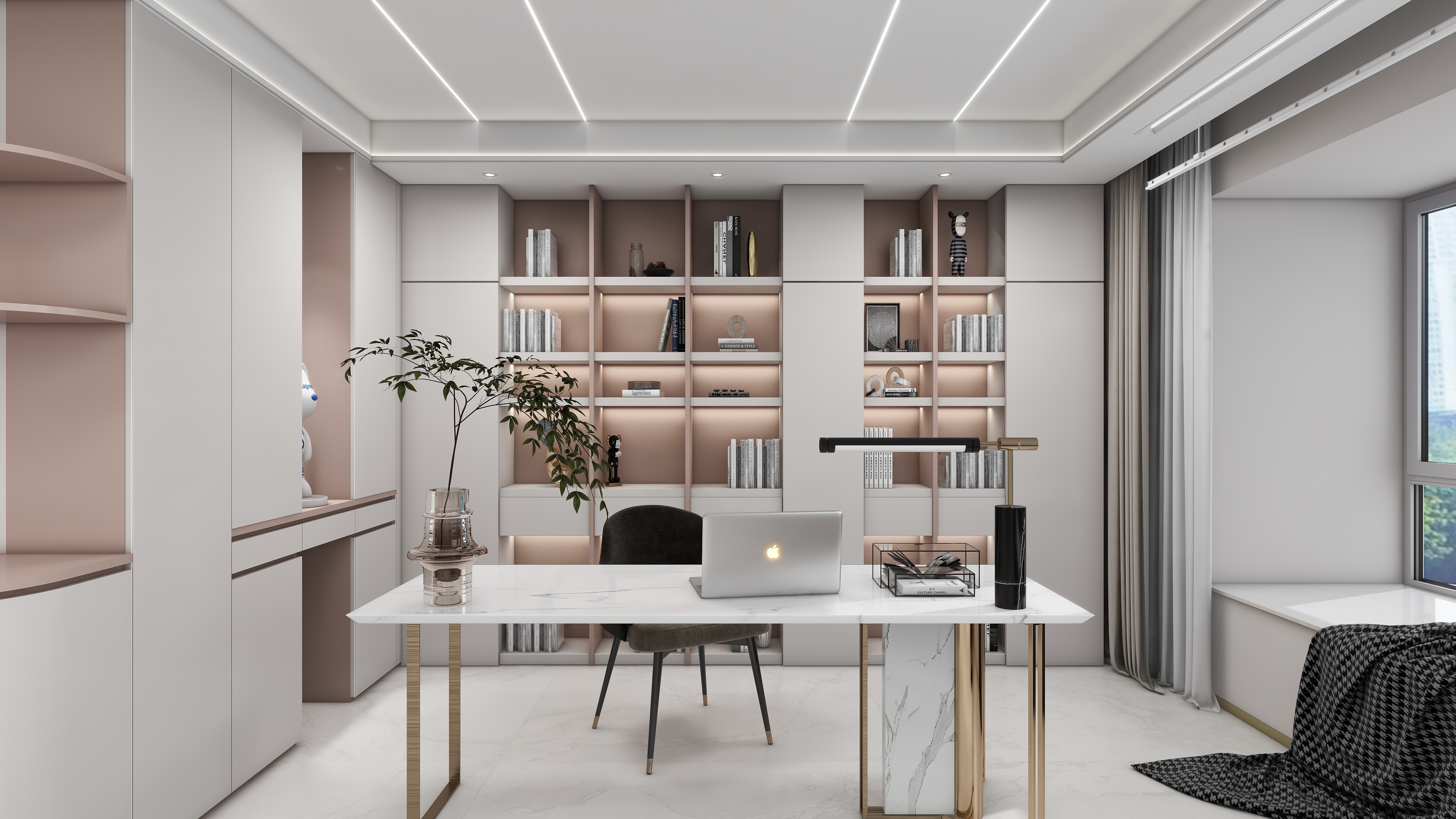 鼎美顶墙40536-九里卿和143平 装修效果图