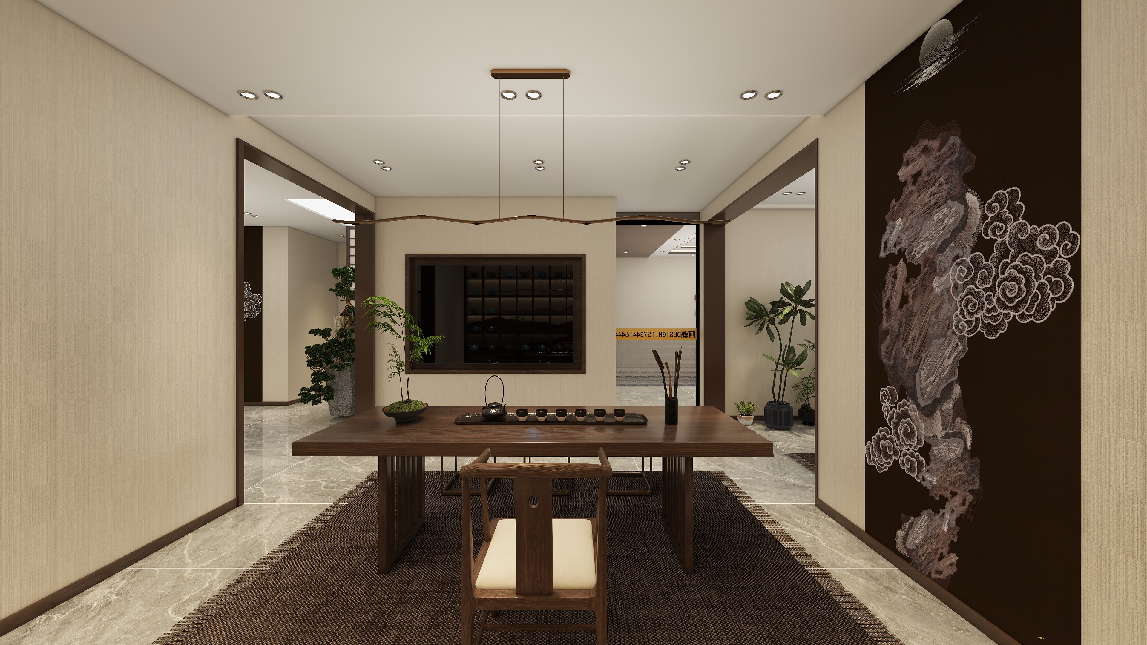 阿磊L-会所装修效果图