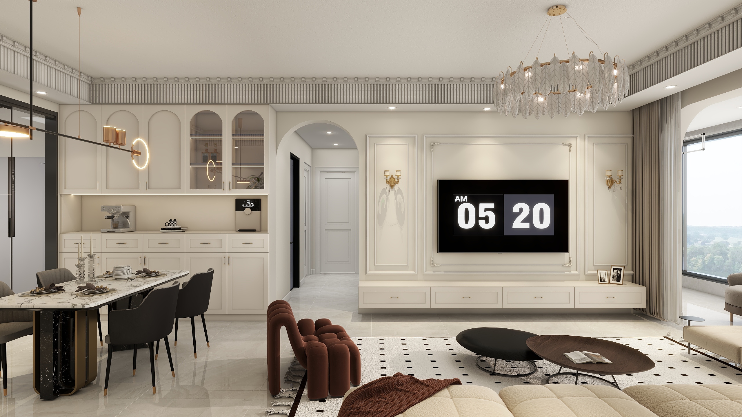 反方向的时钟-国兵一号效果-改-装修设计方案