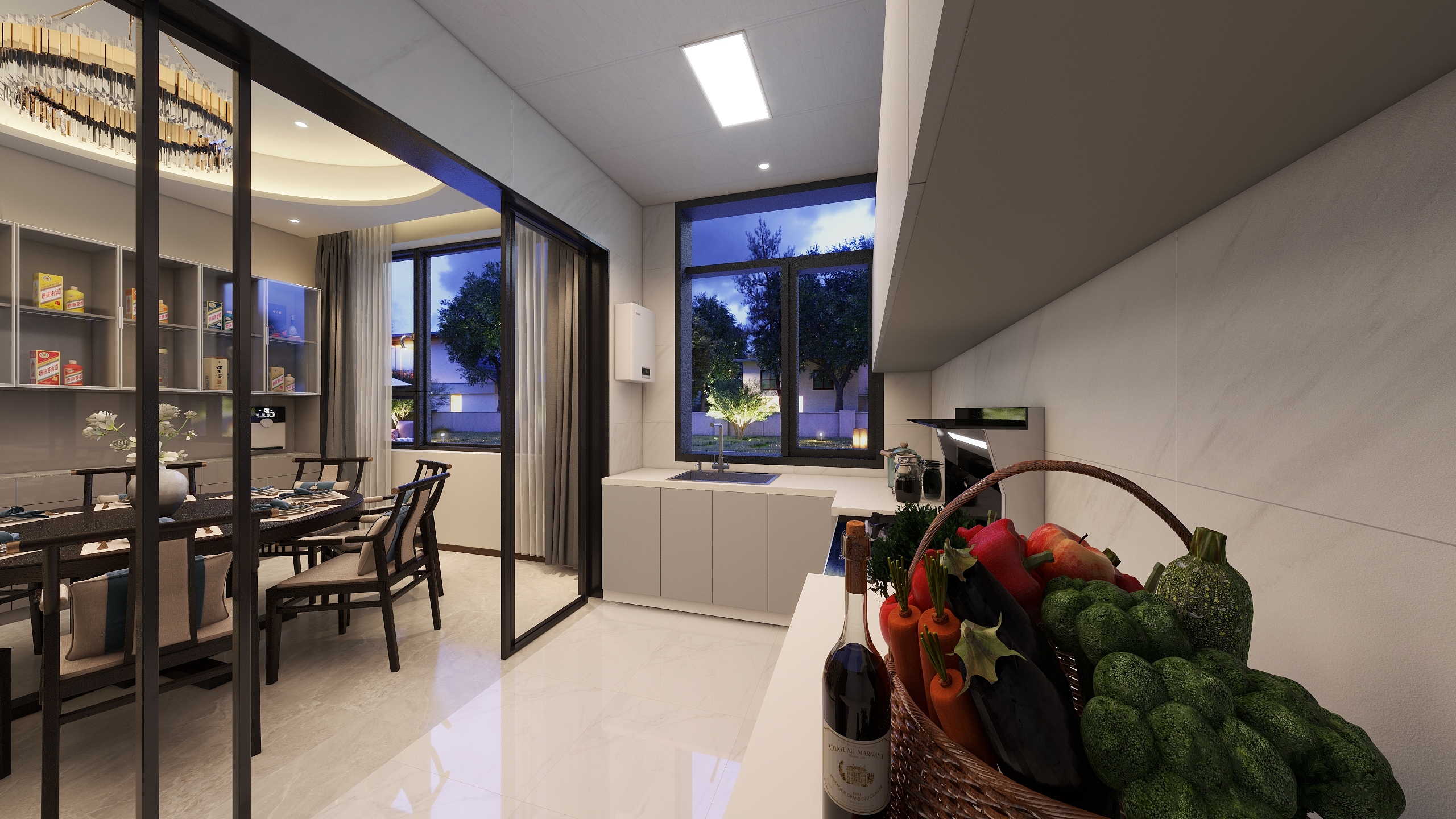 泰兴简约设计-姚王别墅-装修设计方案