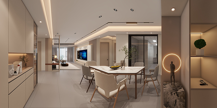 设计-ZxR-金色御园4-2604-装修设计方案