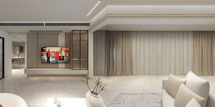 设计施工喻劲松-柠都天誉2-2303-装修设计方案