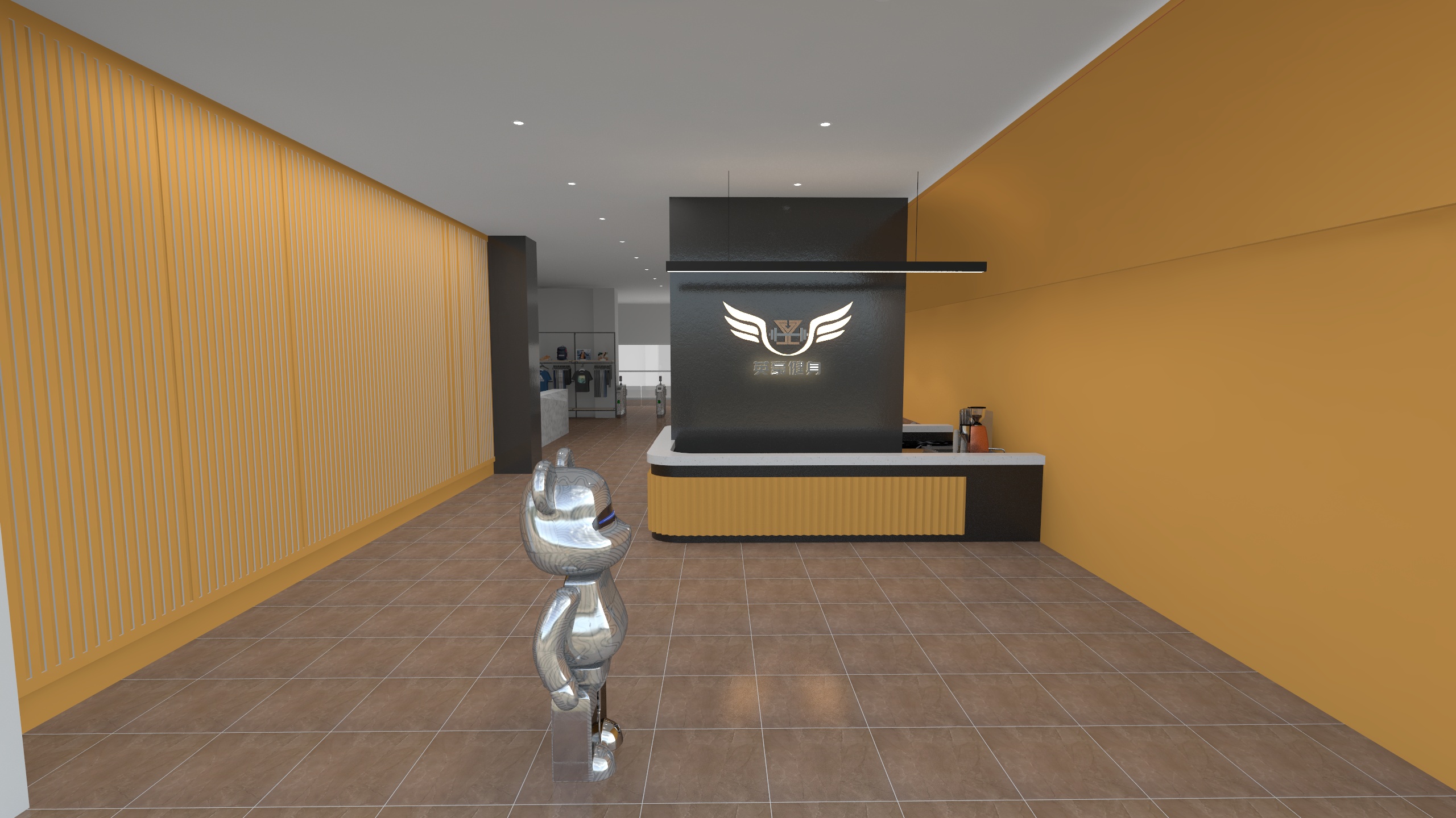 设计展示0-健身房-装修设计方案