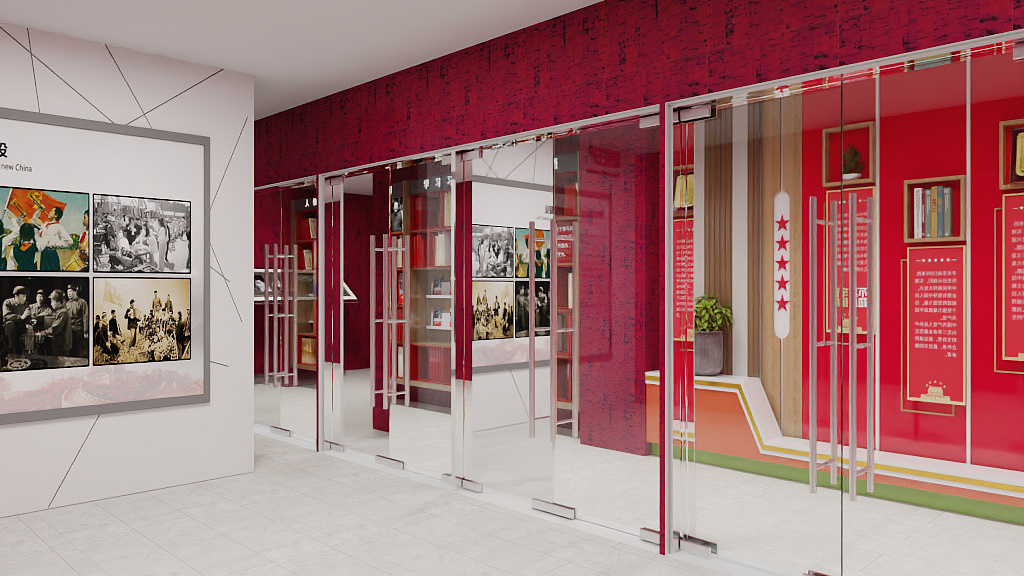 秋好运-雷锋展厅-装修设计方案