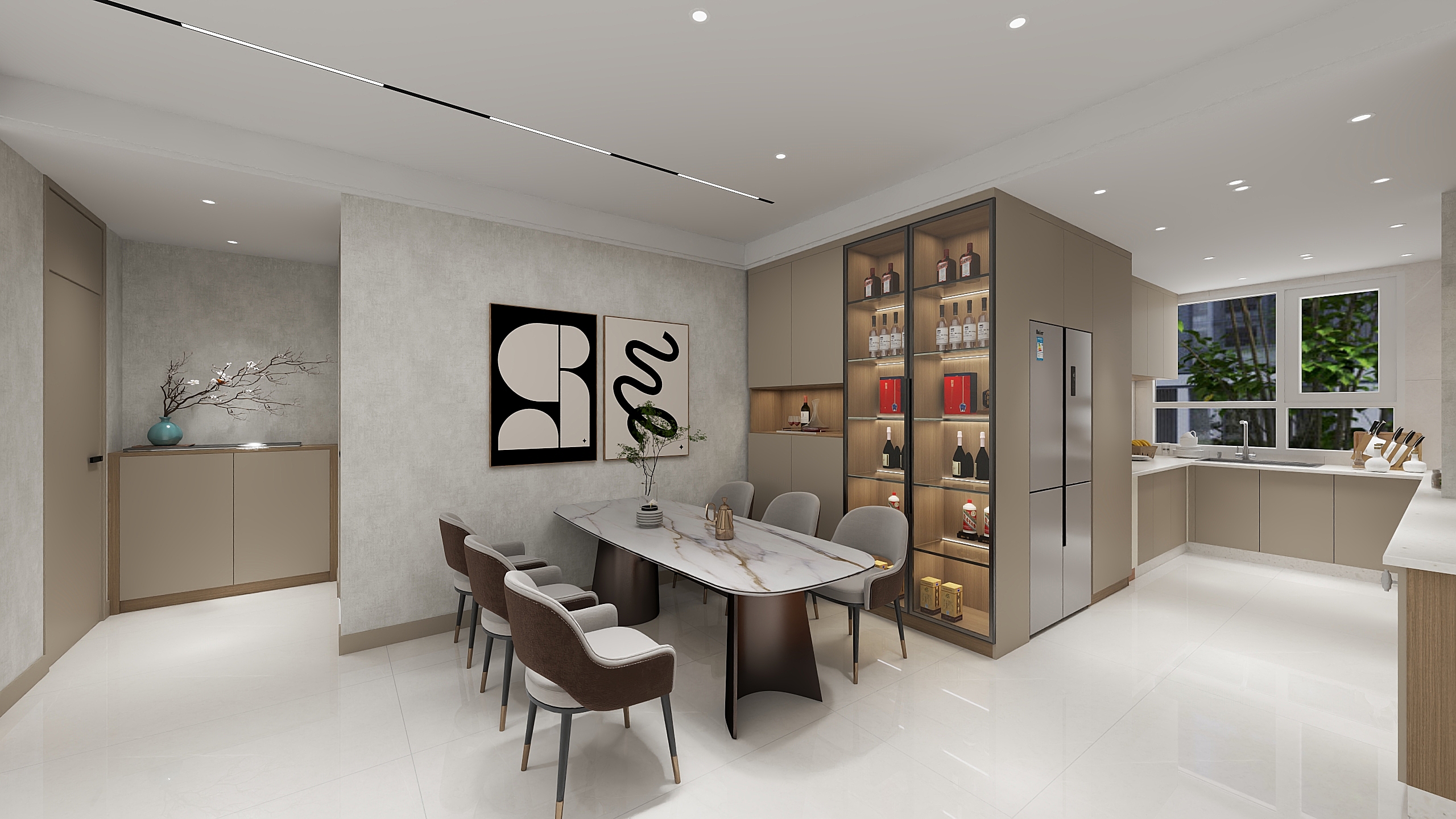 小小@设计师-126㎡3室2厅2卫1厨-装修设计方案