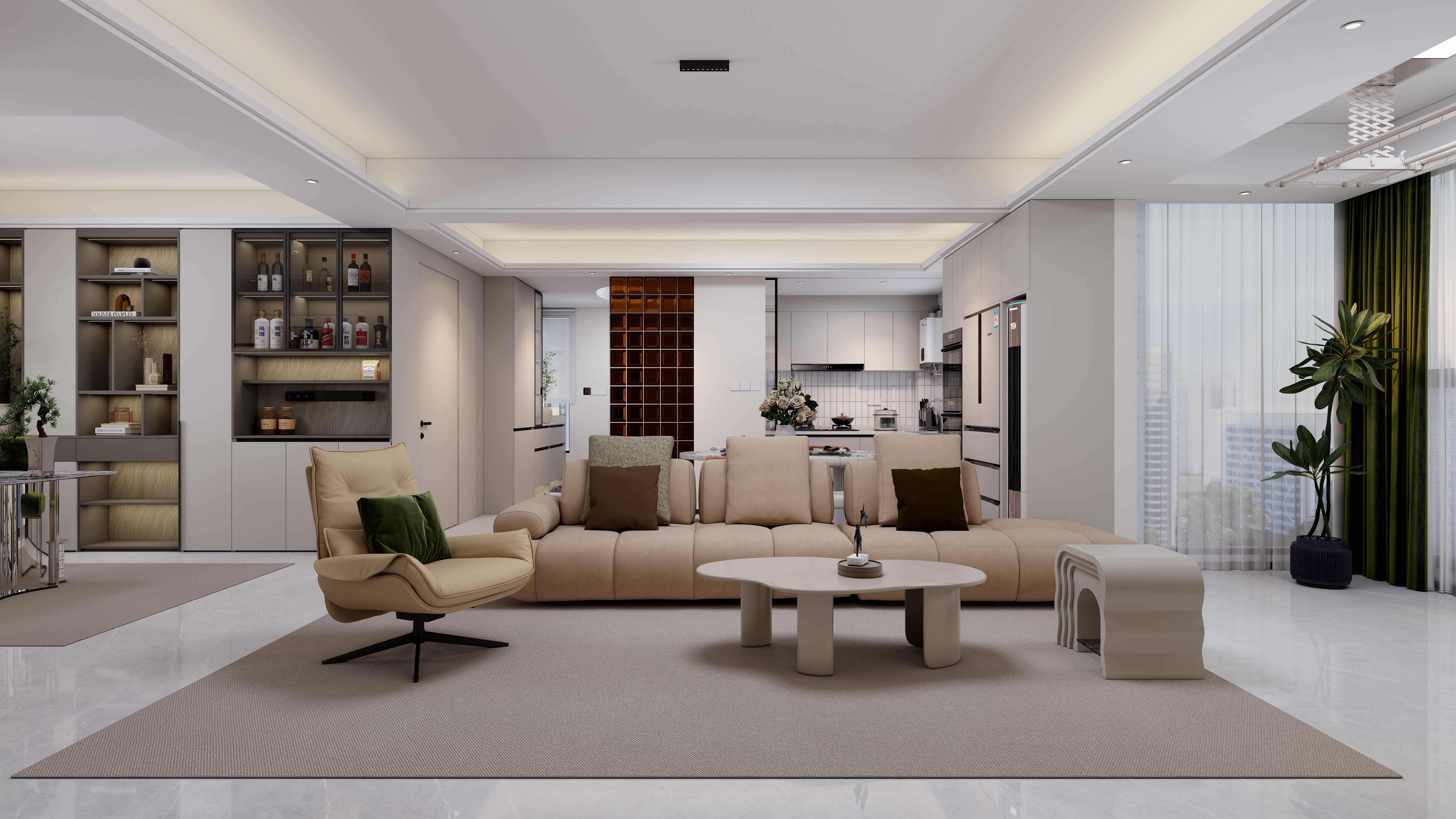 梁志俐-金地湖山大境506-黄总-装修设计方案