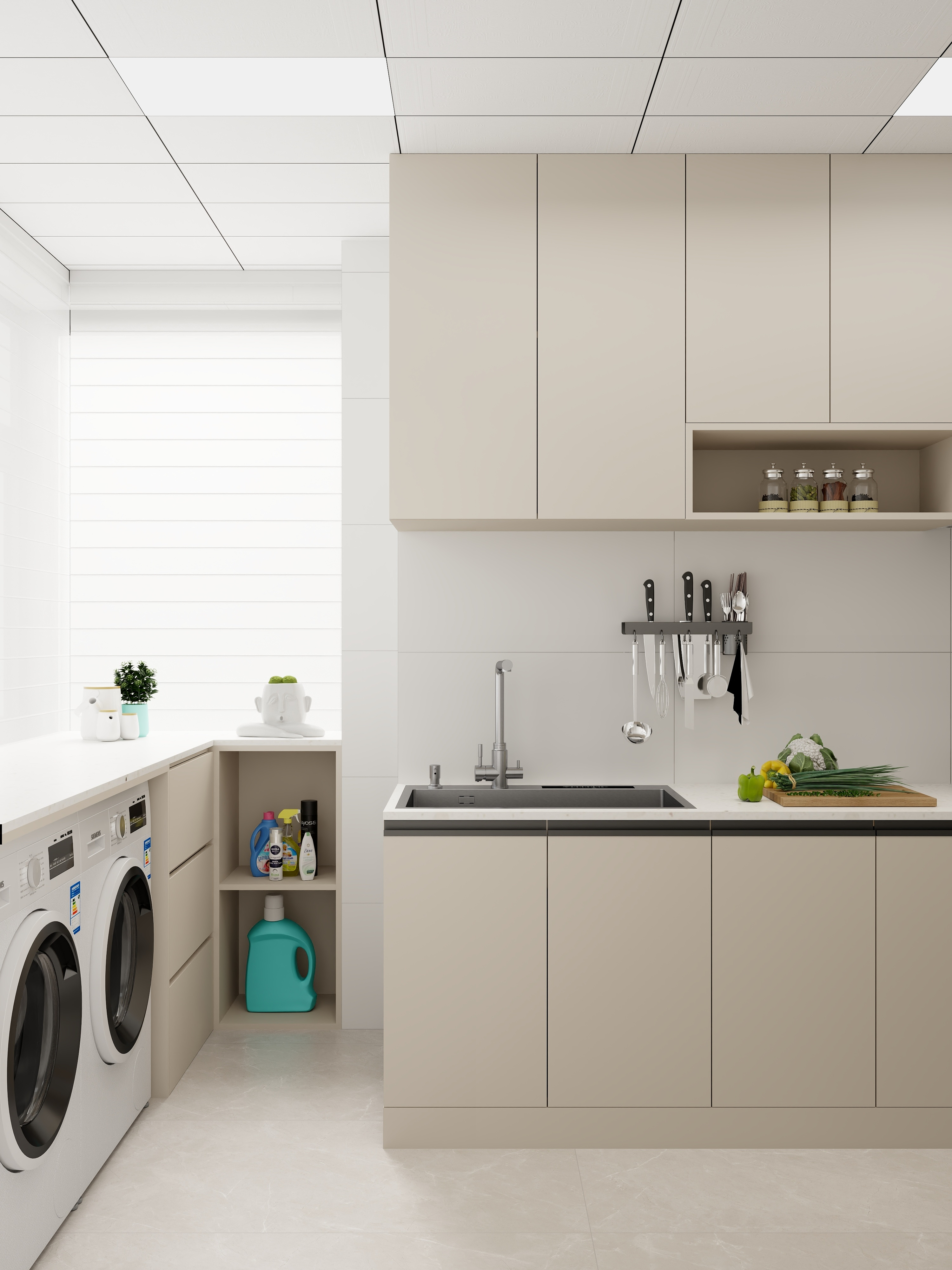 有点设计事务所-玖龙天悦95㎡装修效果图